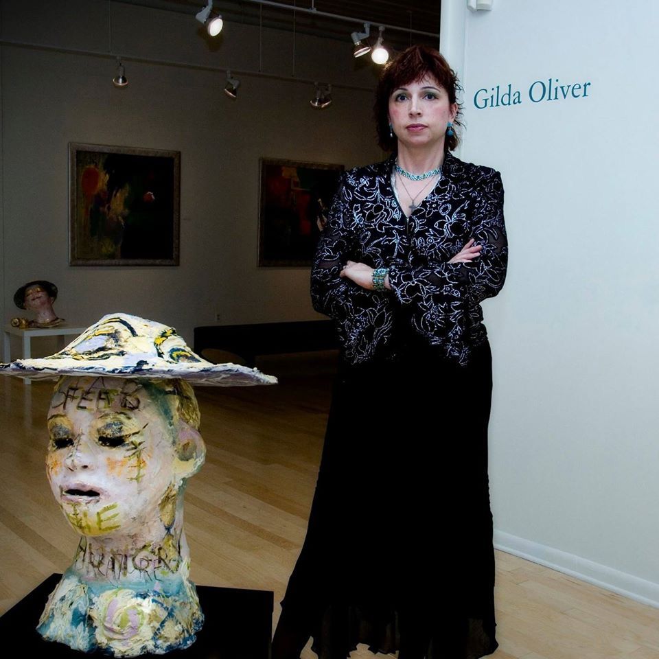 GILDA with Star Creature -Ceramic Sculpture.jpeg